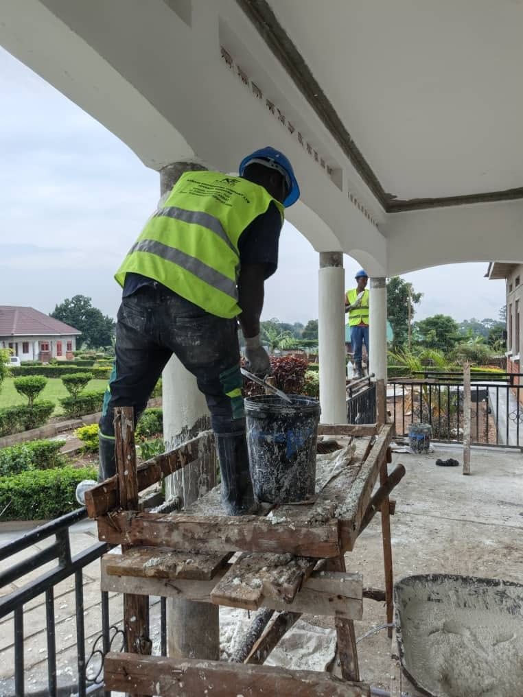 Exterior plastering and ceiling finishing