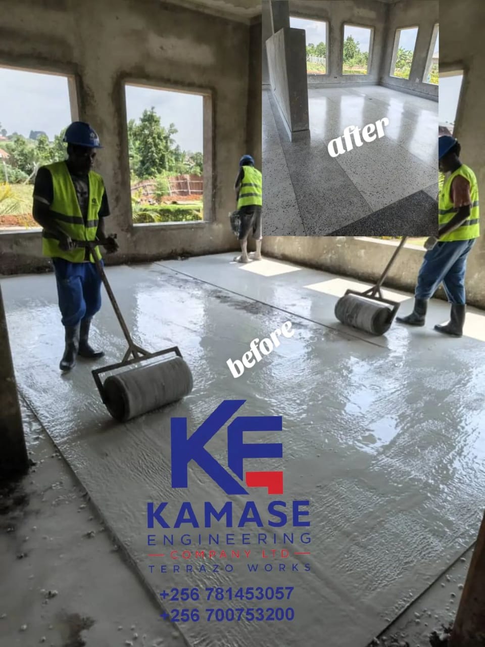 Interior Terrazzo Floor Preparation